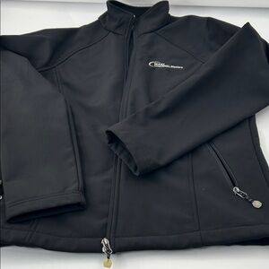 Men's Black Softshell Jacket